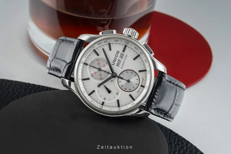 Union Glashütte Viro chronograph steel automatic men's watch D001.414.031.00 [2602665]