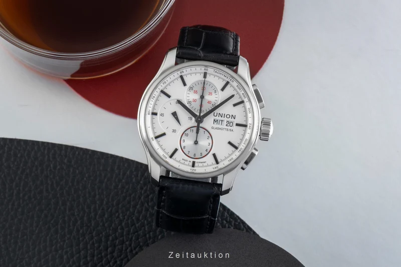 Union Glashütte Viro chronograph steel automatic men's watch D001.414.031.00 [2602665]