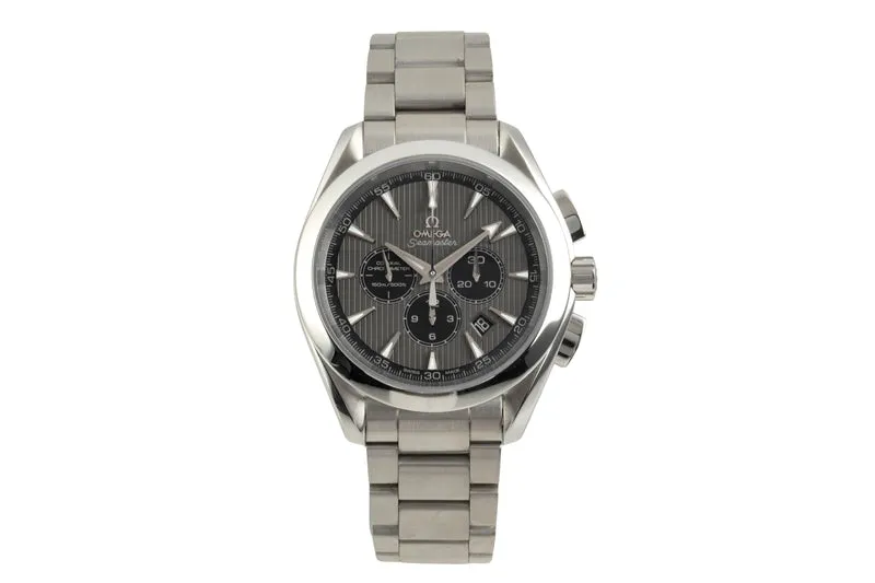 Omega Seamaster chronograph steel automatic men's watch 231.10.44.50.06.001 [2602482]