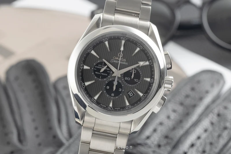 Omega Seamaster chronograph steel automatic men's watch 231.10.44.50.06.001 [2602482]