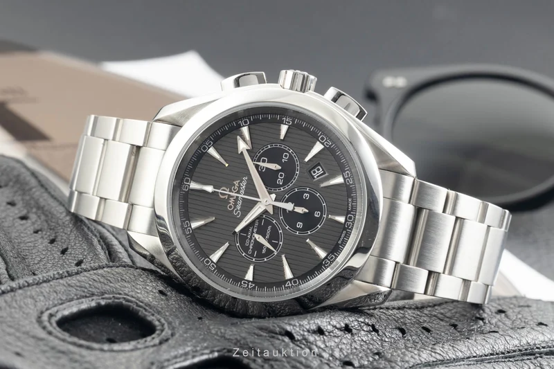 Omega Seamaster chronograph steel automatic men's watch 231.10.44.50.06.001 [2602482]