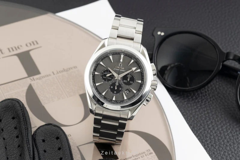 Omega Seamaster chronograph steel automatic men's watch 231.10.44.50.06.001 [2602482]