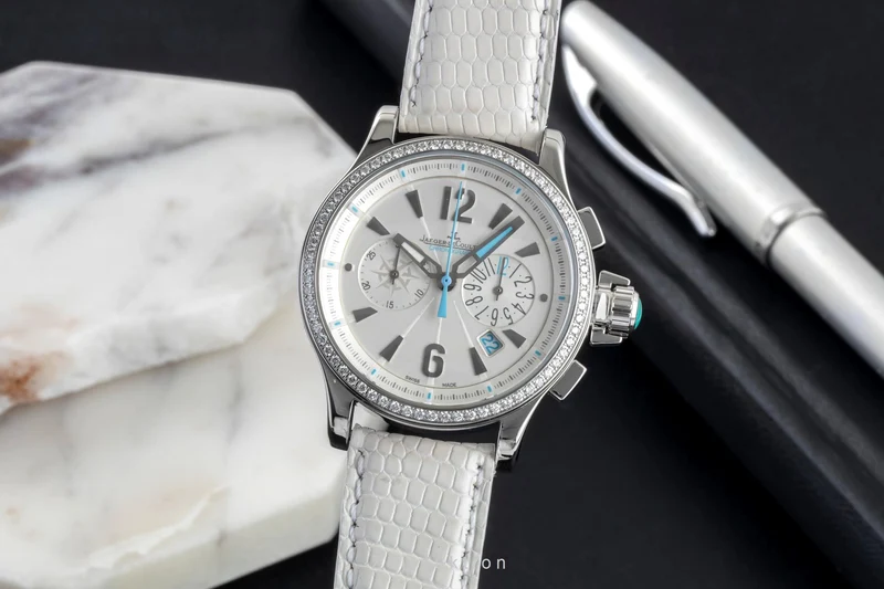 Jaeger LeCoultre Master Compressor chronograph steel quartz women's watch Q1748411 , 148.8.31 [2600572]