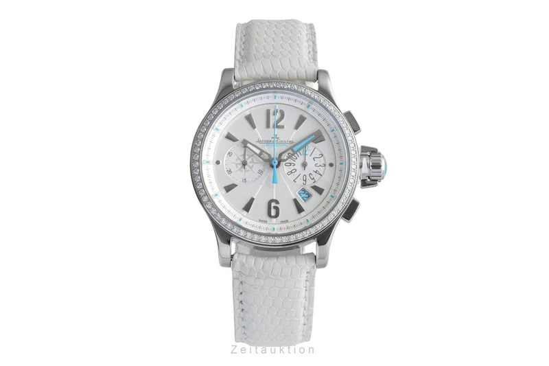 Jaeger LeCoultre Master Compressor chronograph steel quartz women's watch Q1748411 , 148.8.31 [2600572]