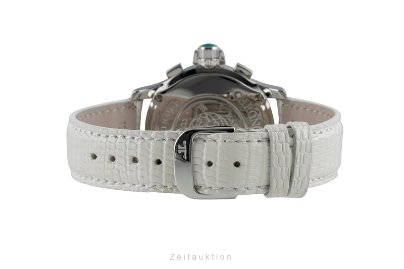 Jaeger LeCoultre Master Compressor chronograph steel quartz women's watch Q1748411 , 148.8.31 [2600572]