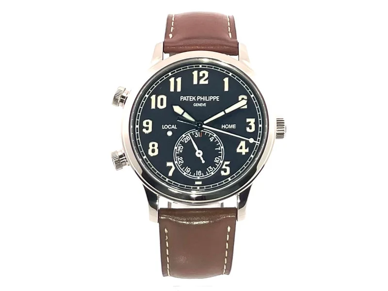 Patek Philippe Calatrava Pilot Travel Time Weißgold 5524G-001
