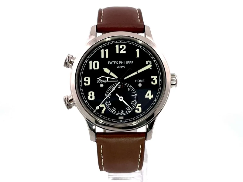 Patek Philippe Calatrava Pilot Travel Time Weißgold 5524G-001