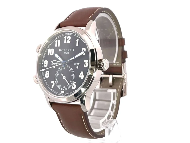 Patek Philippe Calatrava Pilot Travel Time Weißgold 5524G-001