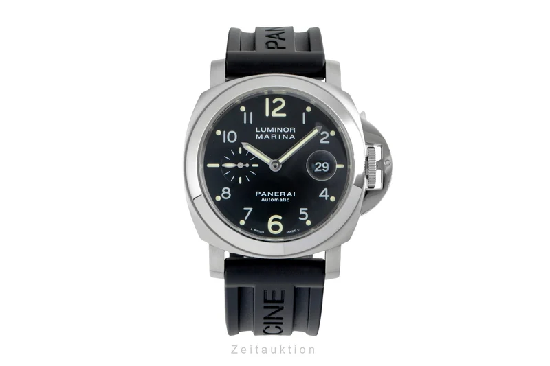 Panerai Luminor Marina steel automatic men's watch PAM00164 LP: 8900EUR [2602689]