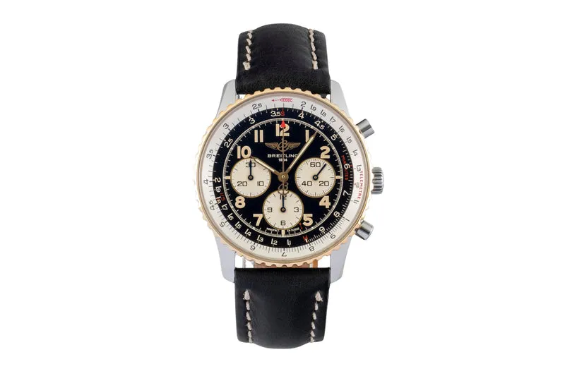 Breitling Navitimer chronograph steel / gold automatic men's watch D30021 [2602583]