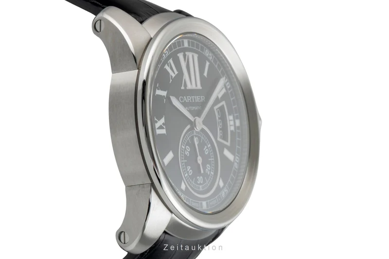 Cartier Calibre de Cartier steel automatic men's watch W7100041 [2602941]