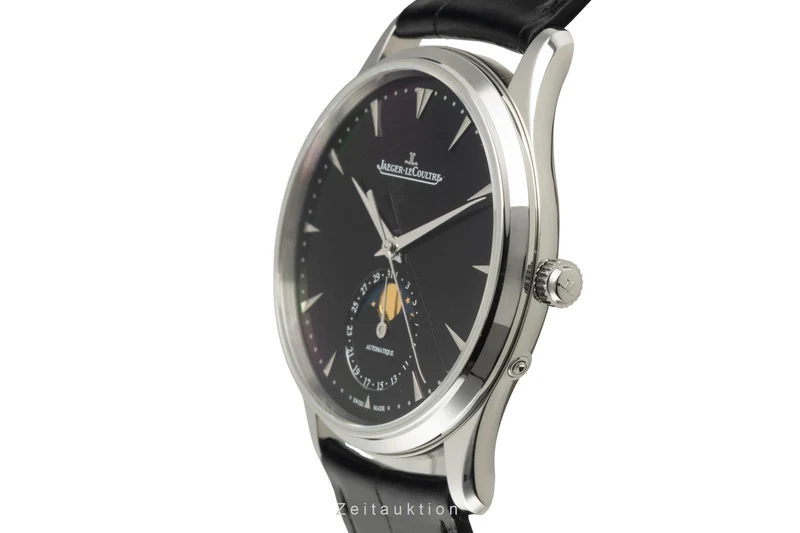 Jaeger LeCoultre Master Ultra Thin steel automatic men's watch Q1368470 ,176.8.64.S [2603002]