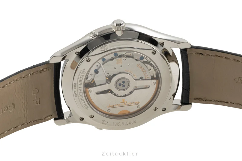 Jaeger LeCoultre Master Ultra Thin steel automatic men's watch Q1368470 ,176.8.64.S [2603002]