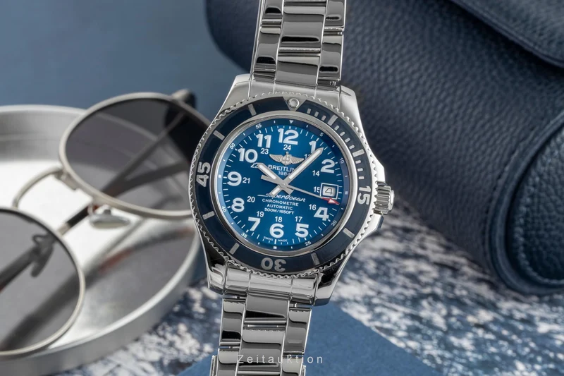 Breitling Superocean steel automatic men's watch A17365D1/C915 [2603011]
