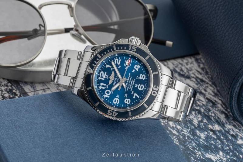 Breitling Superocean steel automatic men's watch A17365D1/C915 [2603011]