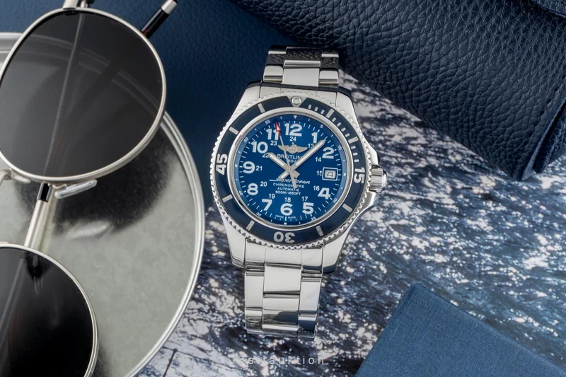 Breitling Superocean steel automatic men's watch A17365D1/C915 [2603011]
