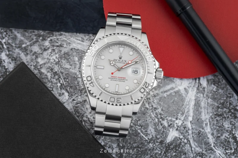 Rolex Yacht-Master steel / platinium automatic men's watch 16622 [2603078]