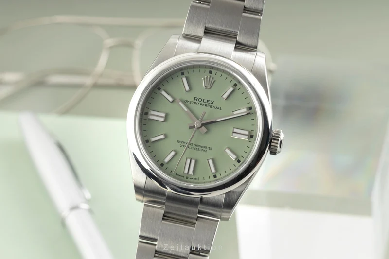 Rolex Oyster Perpetual steel automatic men's watch 134300 [2603238]