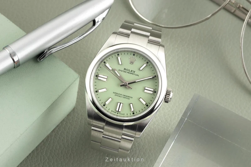 Rolex Oyster Perpetual steel automatic men's watch 134300 [2603238]