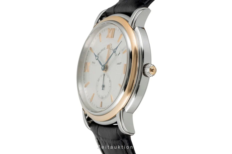Maurice Lacroix Masterpiece steel / gold manual winding men's watch AL 85999 [2602931]