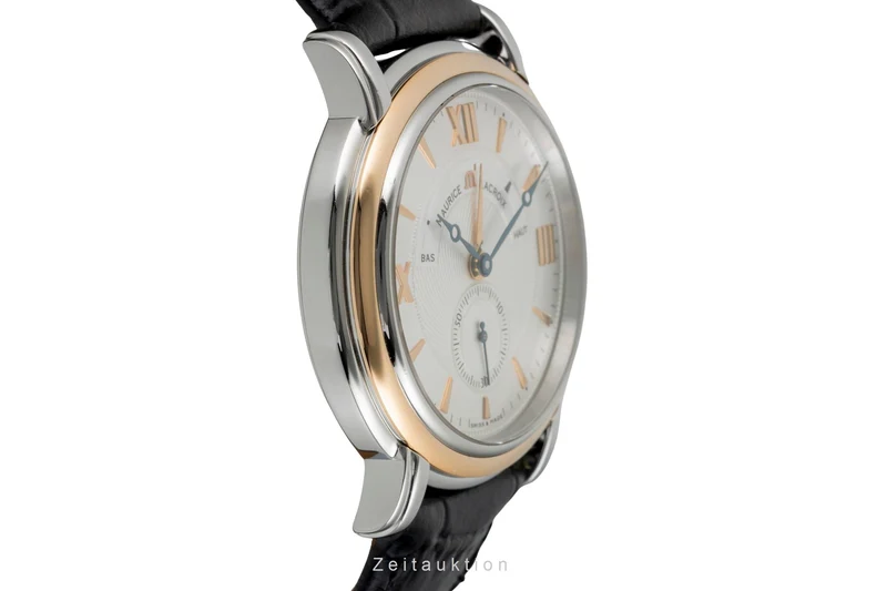 Maurice Lacroix Masterpiece steel / gold manual winding men's watch AL 85999 [2602931]