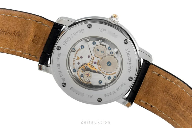 Maurice Lacroix Masterpiece steel / gold manual winding men's watch AL 85999 [2602931]