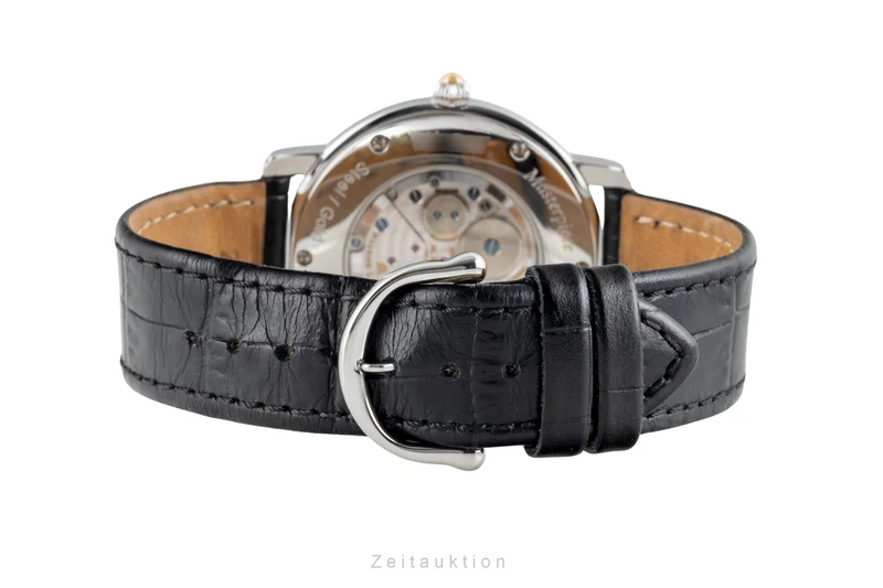 Maurice Lacroix Masterpiece steel / gold manual winding men's watch AL 85999 [2602931]