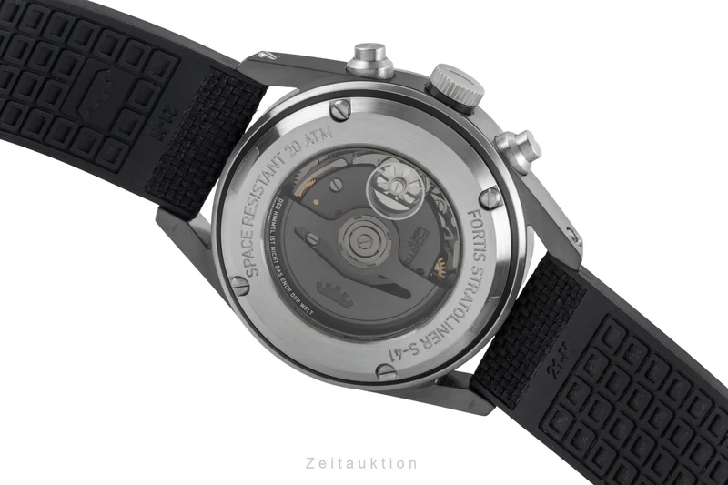 Fortis Stratoliner chronograph steel automatic men's watch F2340018 LP: 5150EUR [2602900]