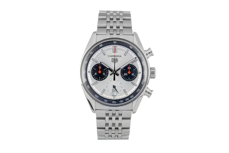 Tag Heuer Carrera chronograph steel automatic men's watch CBS2216.BA0048 LP: 7500EUR [2602892]