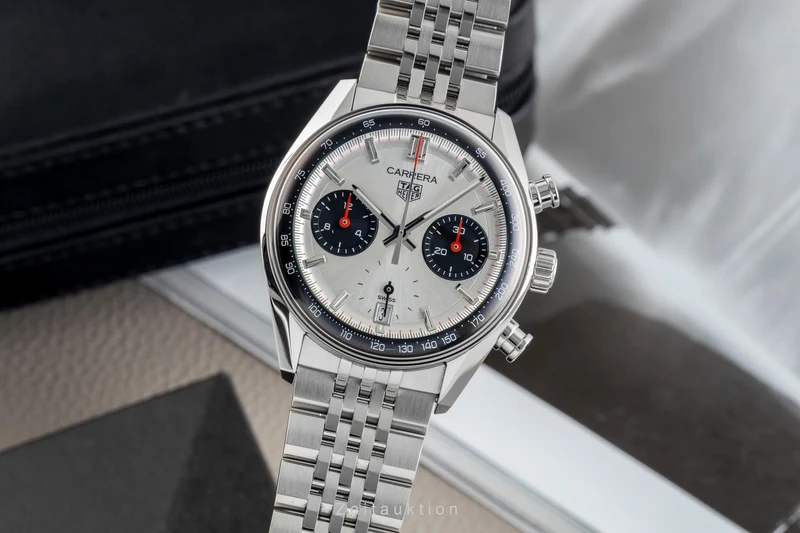 Tag Heuer Carrera chronograph steel automatic men's watch CBS2216.BA0048 LP: 7500EUR [2602892]