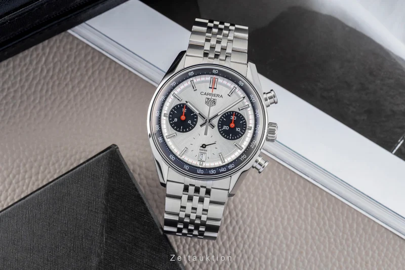 Tag Heuer Carrera chronograph steel automatic men's watch CBS2216.BA0048 LP: 7500EUR [2602892]
