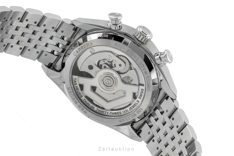 Tag Heuer Carrera chronograph steel automatic men's watch CBS2216.BA0048 LP: 7500EUR [2602892]