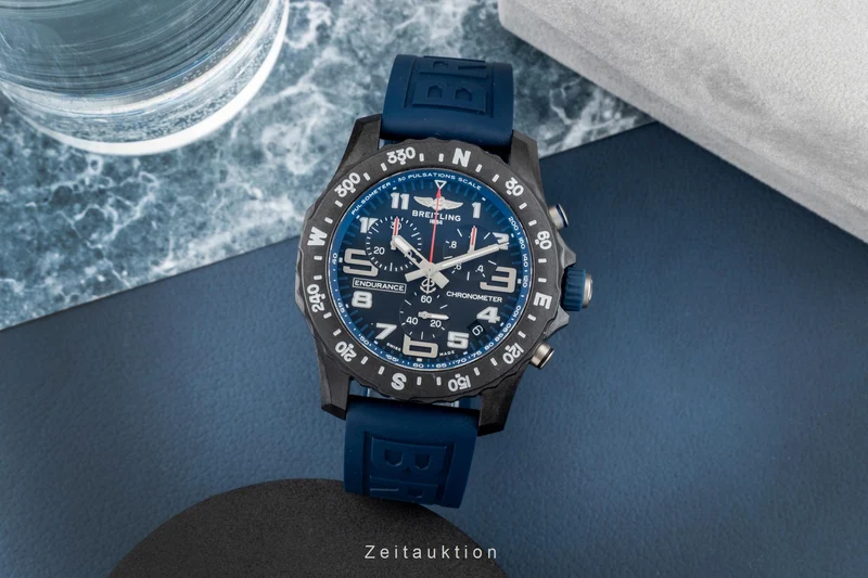 Breitling Endurance Pro chronograph breitlight quartz men's watch X82310D51B1S1 LP: 3600EUR [2603026]