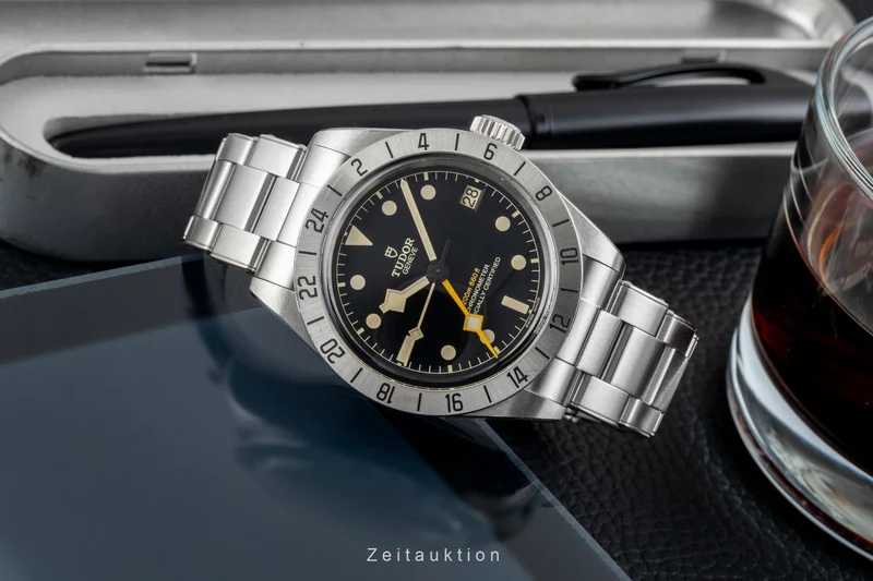 Tudor Black Bay steel automatic men's watch M79470-0001 [2602906]