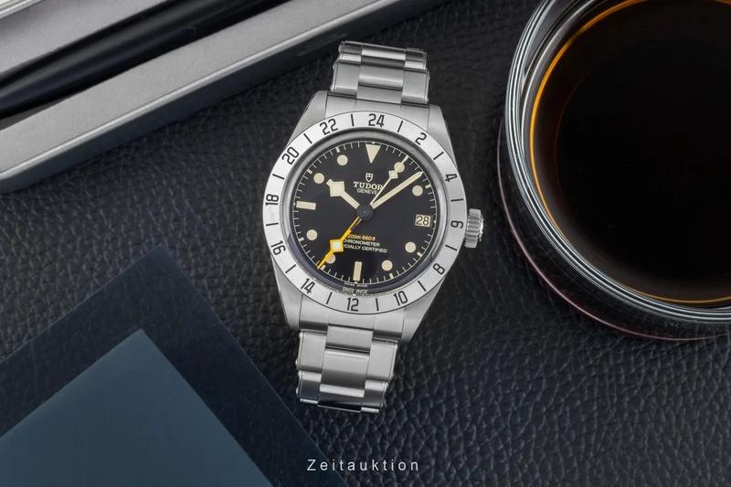 Tudor Black Bay steel automatic men's watch M79470-0001 [2602906]