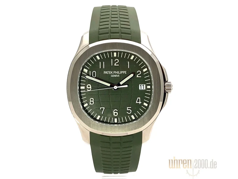 Patek Philippe Aquanaut Weißgold 5168G-010 aus 2019 Deutsche Papiere