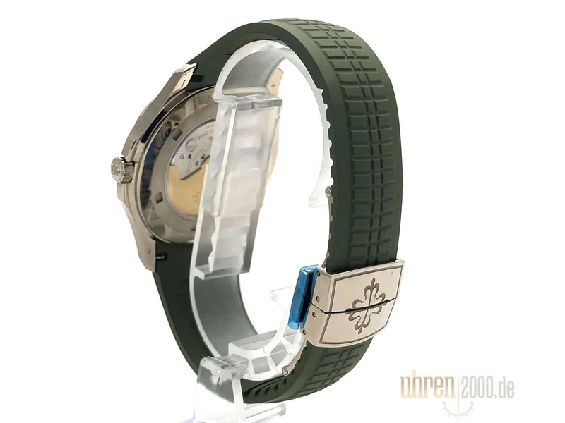 Patek Philippe Aquanaut Weißgold 5168G-010 aus 2019 Deutsche Papiere