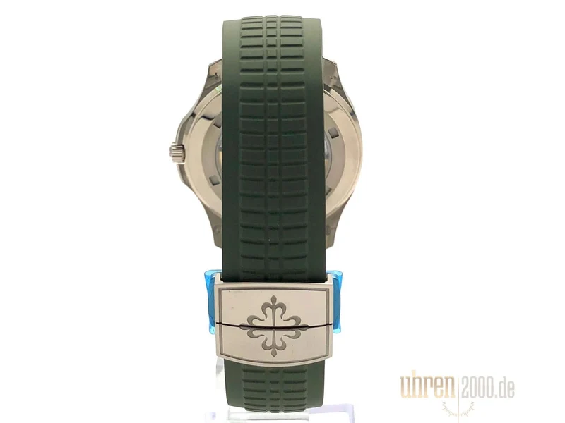 Patek Philippe Aquanaut Weißgold 5168G-010 aus 2019 Deutsche Papiere