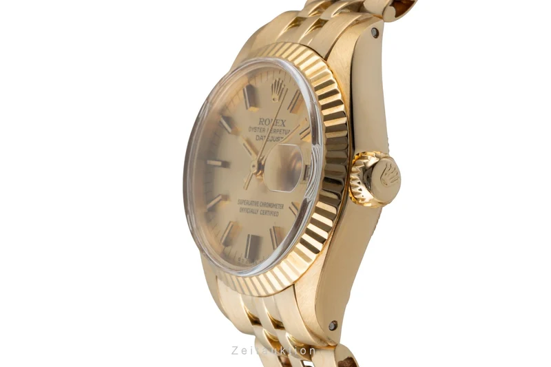 Rolex Lady Datejust 18 ct gold automatic women's watch 6917 Vintage [2602445]