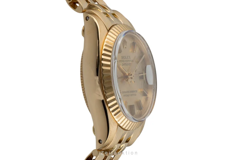 Rolex Lady Datejust 18 ct gold automatic women's watch 6917 Vintage [2602445]
