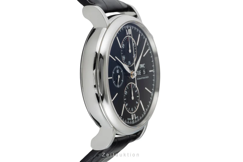 IWC Portofino chronograph steel automatic men's watch IW391008 LP: 7100EUR [2603090]