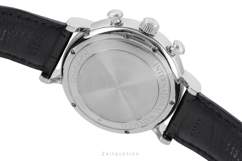IWC Portofino chronograph steel automatic men's watch IW391008 LP: 7100EUR [2603090]