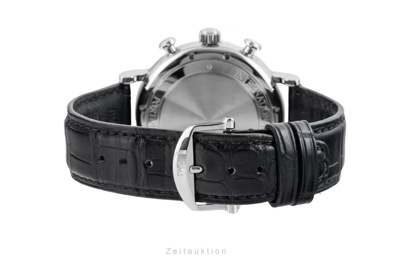 IWC Portofino chronograph steel automatic men's watch IW391008 LP: 7100EUR [2603090]