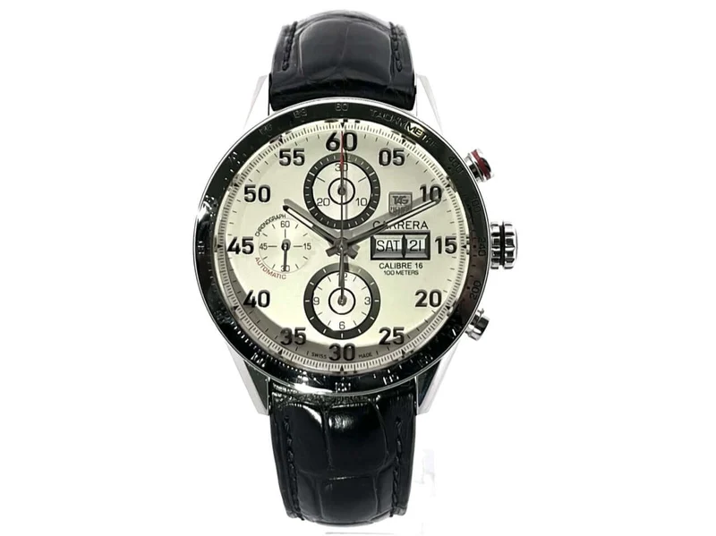 TAG Heuer Carrera Calibre 16 Chronograph CV2A11.FC6235 aus 2010 D-Papiere
