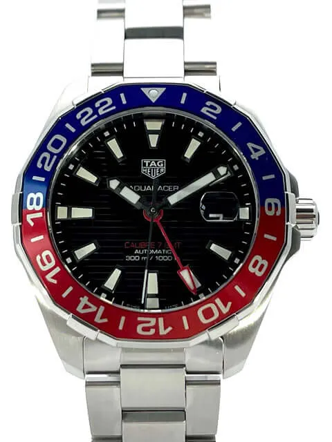 TAG Heuer Aquaracer Calibre 7 WAY201F.BA0927 Twin-Time D-Papiere aus 2019
