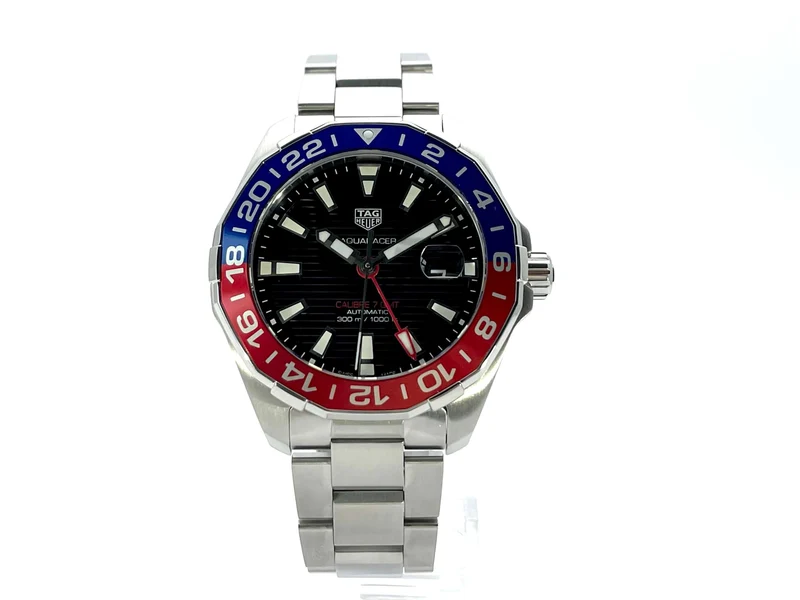 TAG Heuer Aquaracer Calibre 7 WAY201F.BA0927 Twin-Time D-Papiere aus 2019