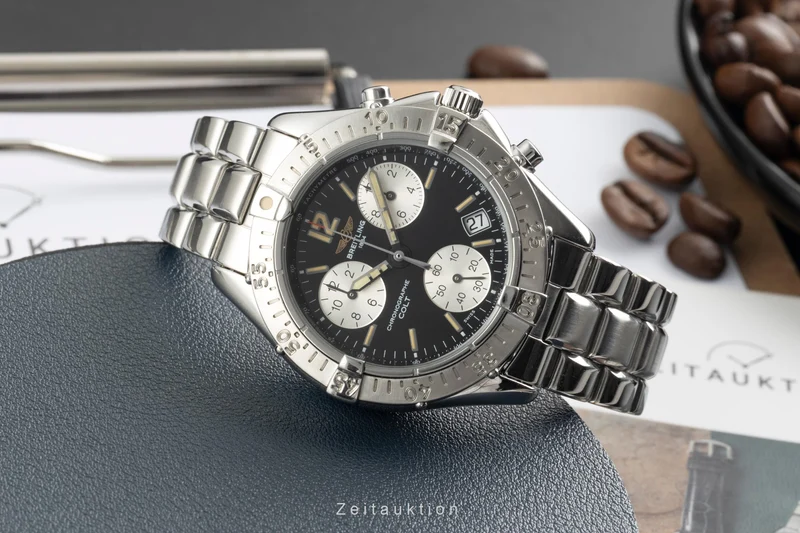 Breitling Colt Chronograph chronograph steel quartz men's watch A53035 [2602833]