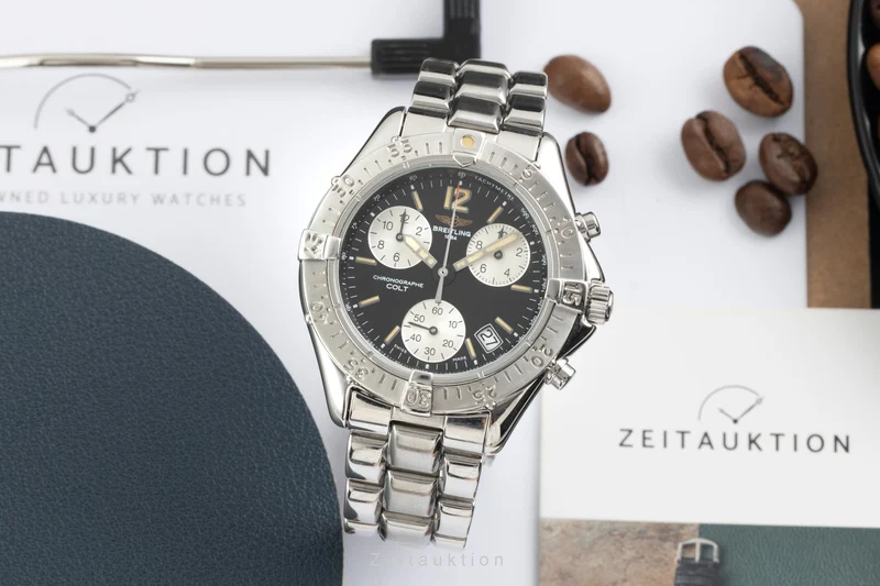 Breitling Colt Chronograph chronograph steel quartz men's watch A53035 [2602833]