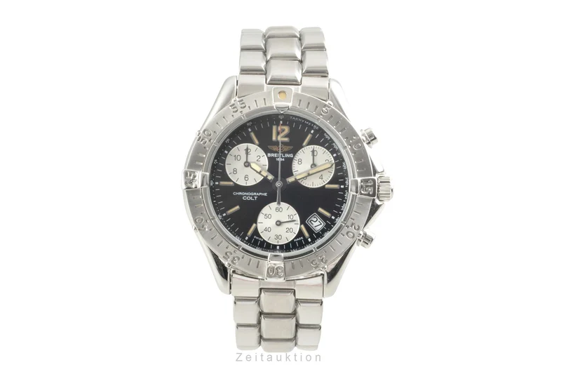 Breitling Colt Chronograph chronograph steel quartz men's watch A53035 [2602833]