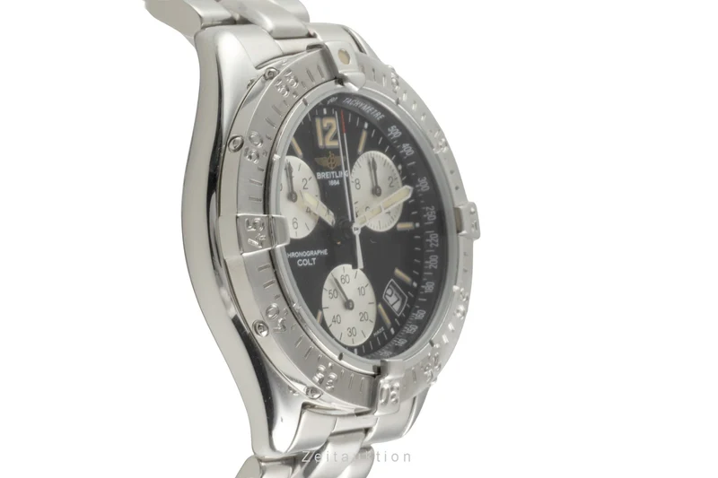 Breitling Colt Chronograph chronograph steel quartz men's watch A53035 [2602833]
